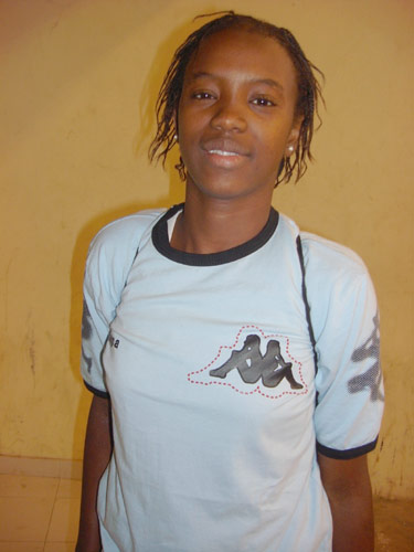 Bineta Sam (Cadette DUC) premier match en 1ére Division