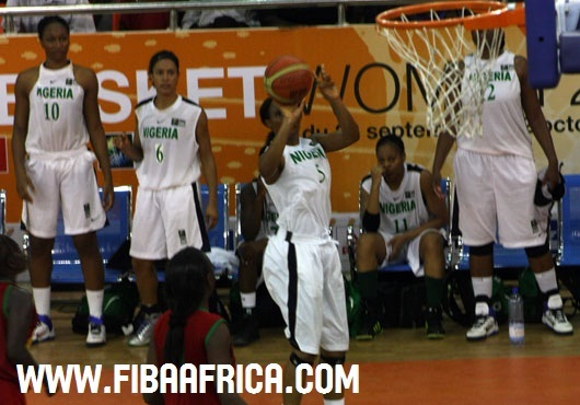 AFROBASKET WOMEN 2011 : 2ème Journée : NIGERIA-GUINEE  60-31 Le Nigeria se relance