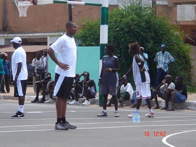 Boris DIAW au camp de BOPP