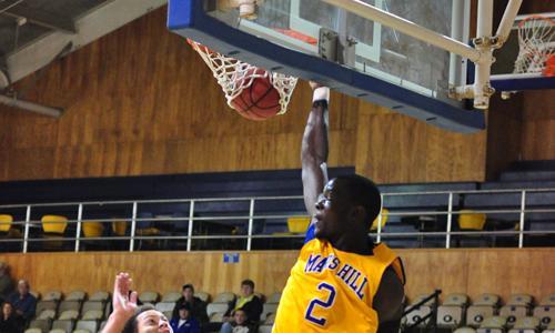 Mars Hill vs Pfeiffer: Khouraichi Thiam ( 18 pts et 16 rbds) enregistre son 5 éme double-double en 9 matchs