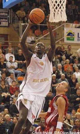 Maleye Ndoye 23 points, 3 rebonds et 3 passes - photo JDA DIJON