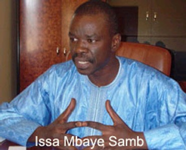 Issa Mbaye Samb Ministre du Sport - photo APS