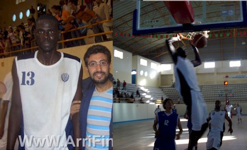 DouDou FAYE (Ithri rif nadori -Maroc)  28 pts 11 rbs 6 contres