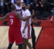 Une suspension d'un match pour Serge Ibaka des Raptors et James Johnson du Heat