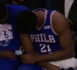 Nets - Sixers : Joel Embiid et Amir Johnson surpris au cellulaire pendant le match