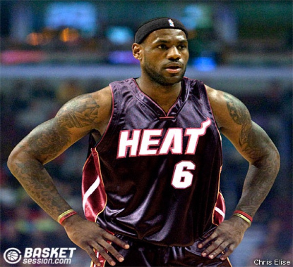 NBA - Transfert - LeBron James au Miami Heat