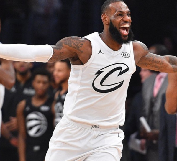 ALL STAR GAME 2018 : LeBron James remporte son 3 eme titre de MVP