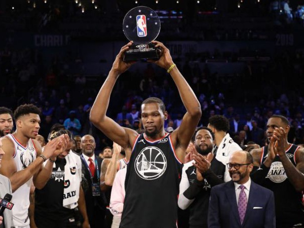 Kevin Durant, MVP du All-Star Game : « C'est venu tout seul »