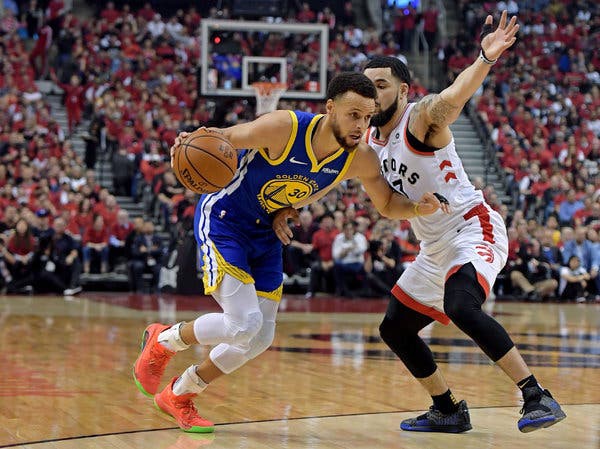 NBA FINALS 2019:Golden State s’impose sur le parquet de Toronto et égalise dans la finale