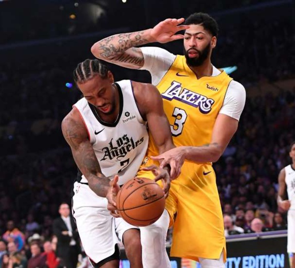 NBA: les Clippers battent les Lakers, encore grâce à Leonard et Patrick Beverley