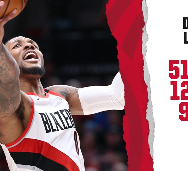 NBA : Damian Lillard (Portland) de nouveau exceptionnel face à Utah