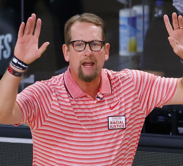 NBA : Nick Nurse est l'entraîneur de l'année pour la saison 2019-2020