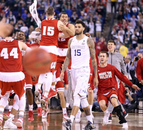 BASKET NCAA FINAL FOUR : COUP DE TONNERRE, KENTUCKY TOMBE !!!!