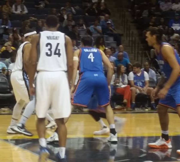 Nba Presaison: Memphis s'offre le Thunder 94-78!!!!